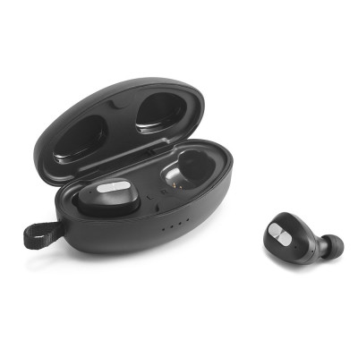 DESCRY. Auriculares wireless em metal e ABS
